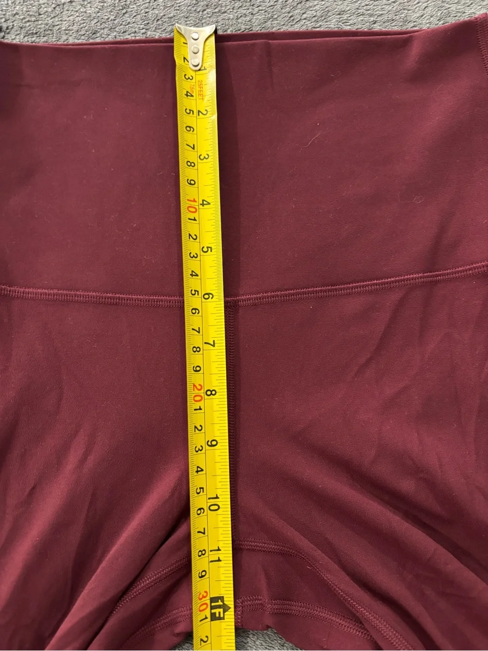 Lululemon Align Leggings Women's Size 6 High Rise Burgundy 28